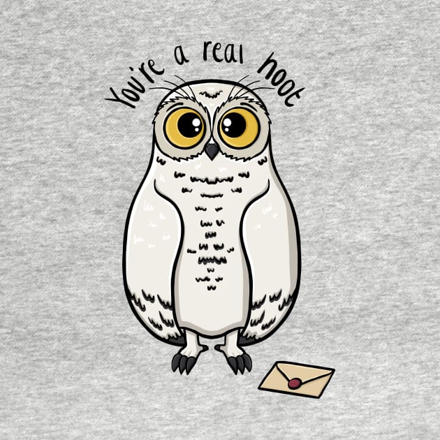 You're a real hoot Owl Digital Illustration by AlmightyClaire